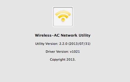 VII-3-5. Informace Záložka Information ukazuje různé informace jako verzi aplikace wireless utility a verzi ovladače. VII-4.