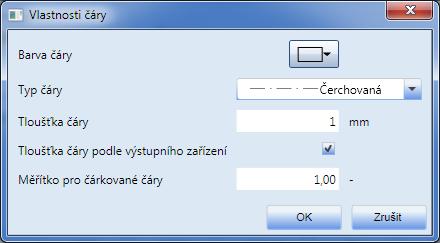 Pokud je přepínač aktivní, bude velikost textu na výstupním zařízení (2D okno aplikace, protokol, tiskárna) odpovídat nastavené hodnotě v mm.