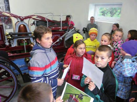 října se žáci 8. a 9. třídy zúčastnili Technického jarmarku a Burzy škol.
