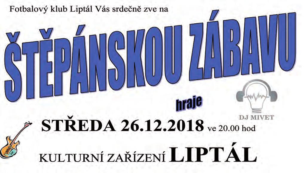 Liptál si pomalu připravuje podhoubí na budoucí útok směr okresní přebor Nováčka III. třídy z Liptálu jsme právem označili za štiku soutěže. 4.