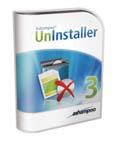 UNINSTALLER 3 Precizní odinstalace Kompletní odinstalování programů a navrácení Windows do původního stavu, defragmentace disků, vyčištění počítače, zrychlení práce a zvýšení jeho stability.