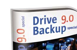 DVD PŘÍLOHA To nejlepší pro zálohování Program Drive Backup vám umožní prostřednictvím několika kliknutí myší zazálohovat obsah vašeho počítače.
