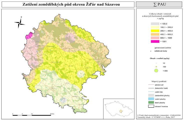 V rámci sledování chlorovaných uhlovodíků rovněž nedošlo k překročení preventivních hodnot.