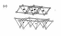 UTB ve Zlíně, Fakulta technologická 22 Vzájemná vazba tetraedrických a oktaedrických sítí Individuální sítě oktaedrická a tetraedrická se navzájem spojují do vrstev.