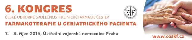 VIII. ODBORNÉ AKCE ČOSKF ČLS JEP Ledviny a léčiva, eliminační metody III 15. ledna 2016, Praha, workshop II. Brněnský den klinické farmacie 11.