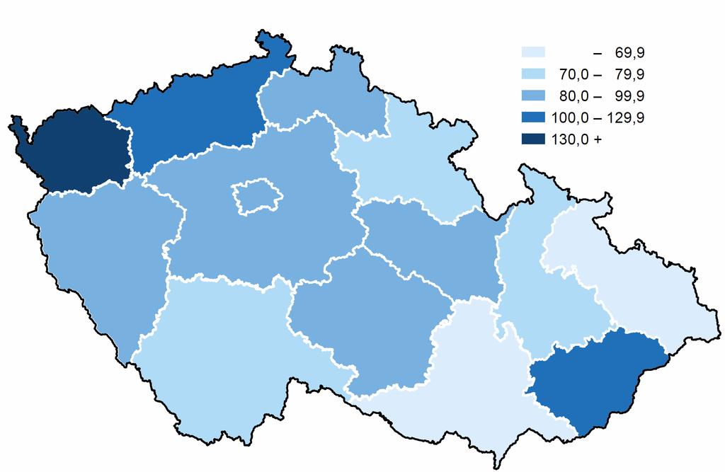 160 000 Počet klientů domácí zdravotní péče 140 000 120 000 100 000 80 000 60 000 40 000 20 000 0 1995 2000 2001 2002 2003 2004 2005 2006