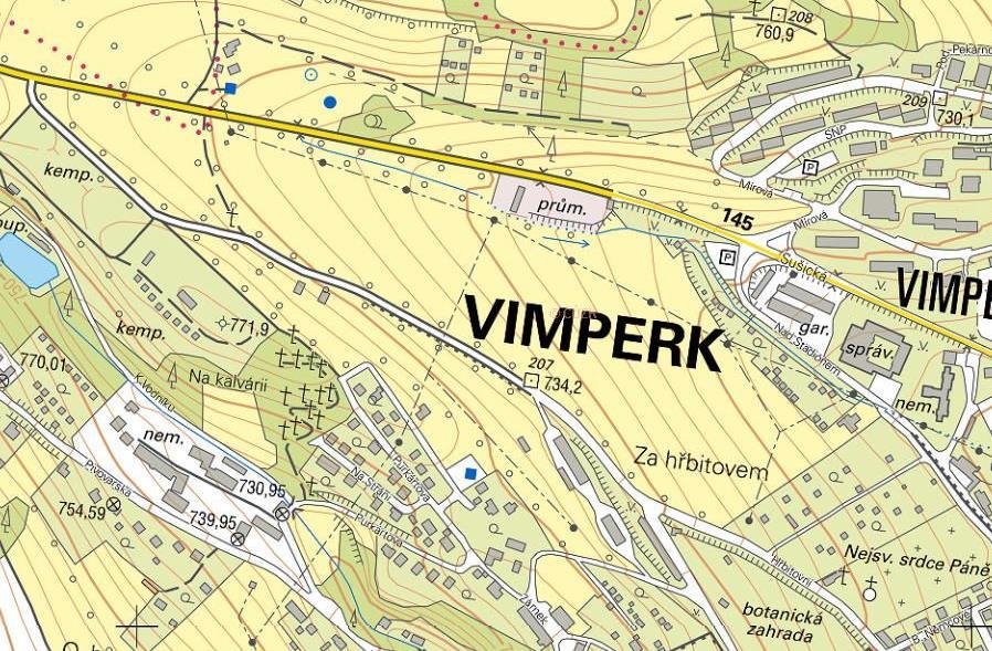 Přehledná situace v měřítku 1 : 5 000 Příloha 1 J-1 V-7 V-6 K-6 S-4 K-5 K-4 K-1 zájmové území