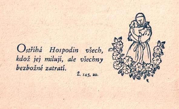 Na závěr opravdu komorního sborového večera (všech účastníků bylo slovy šest) nám farářka Jenčová zarecitovala báseň Františka Trtílka: Chvíle plna V pravdě a lásce Přibližování Chvíle plna.