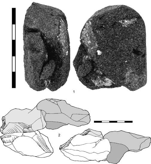9. ARCHEOLOGIE STŘEDOPALEOLITICKÉHO SOUVRSTVÍ 1 3 V MORAVSKÉM KRUMLOVĚ IV Obr. 13. MKIV-1, vrstva 2.