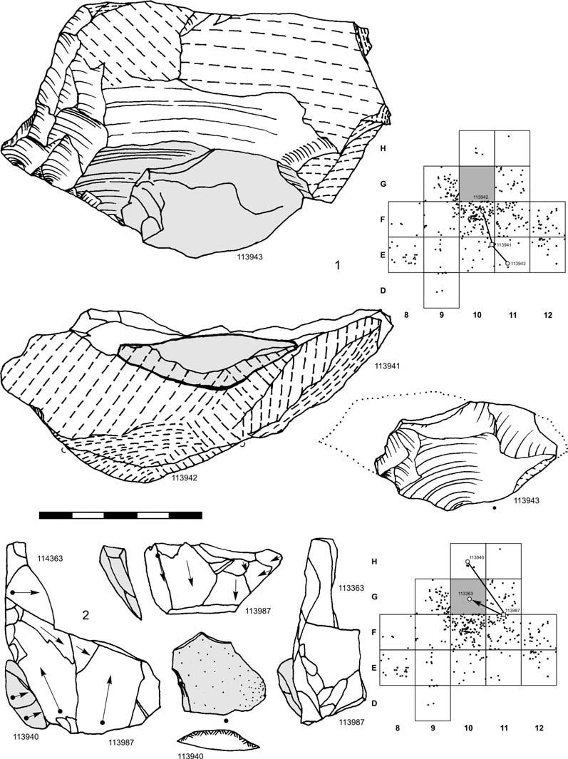 MORAVSKÝ KRUMLOV IV VÍCEVRSTEVNÁ LOKALITA ZE STŘEDNÍHO A POČÁTKU MLADÉHO PALEOLITU NA MORAVĚ MORAVSKÝ KRUMLOV IV MULTILAYER MIDDLE AND EARLY UPPER PALAEOLITHIC SITE IN MORAVIA Skládanka č.
