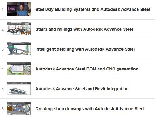 Zjistěte více Seznam videí What s New In Advance Steel 2016 na YouTube http://autode.