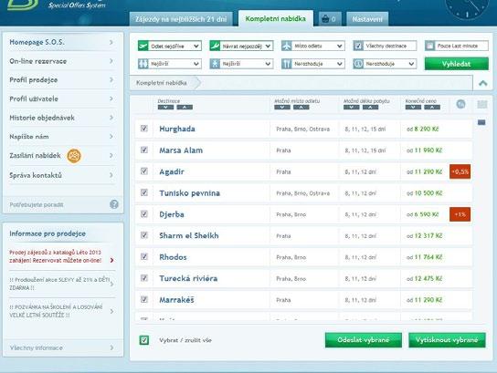 10. Extra provize Může být jednorázově aktivována na konkrétní zájezd a zobrazí se vám pouze v systému S.