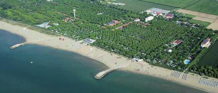 6 camping VEL BLU (avallino Lido) Malý camping ITLY VILLGE (Via Fausta) se nachází v piniovém hájku, nedaleko pláže. Díky své poloze je vhodný pro strávení klidné rodinné dovolené.