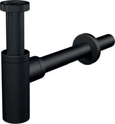 rohový s filtrem 1/2" 3/8", černá-mat A392BLACK Výpust umyvadlová CLICK/CLACK 5/4" celokovová s přepadem, velká zátka černá 660