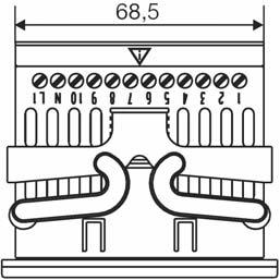 KTY2X-6 2 Fe-CuNi J Fe-CuNi L NiCr-Ni K 3 0..20 ma 4..20 ma 4 0..10 V 1 1 relé 10A250V (3)Napájecí napětí 02 AC 230V +10-15% 48..63 Hz 05 AC 115V +10-15% 48..63 Hz 31 DC 12.