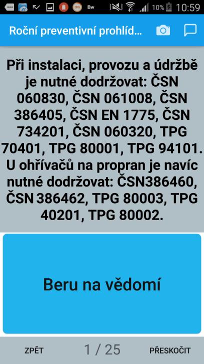 3. Servisní partner - Roční preventivní prohlídka 1.