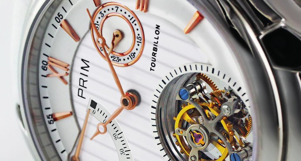 PRIM Tourbillon Leoš Janáček K jubilejnímu výročí společnosti MPM-Quality, výrobce hodinek