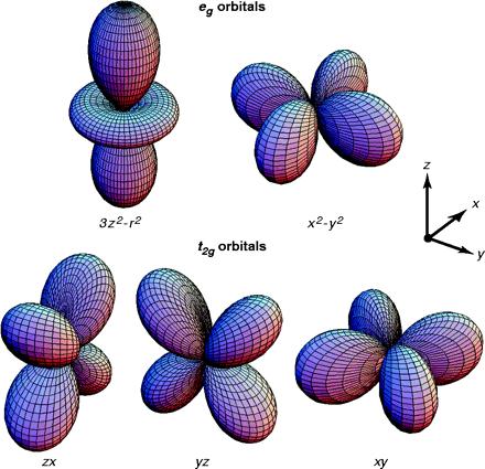 funkce udává pravděpodobnost výskytu elektronu v daném místě (trojrozměrném prostoru) Ψ n,m,l