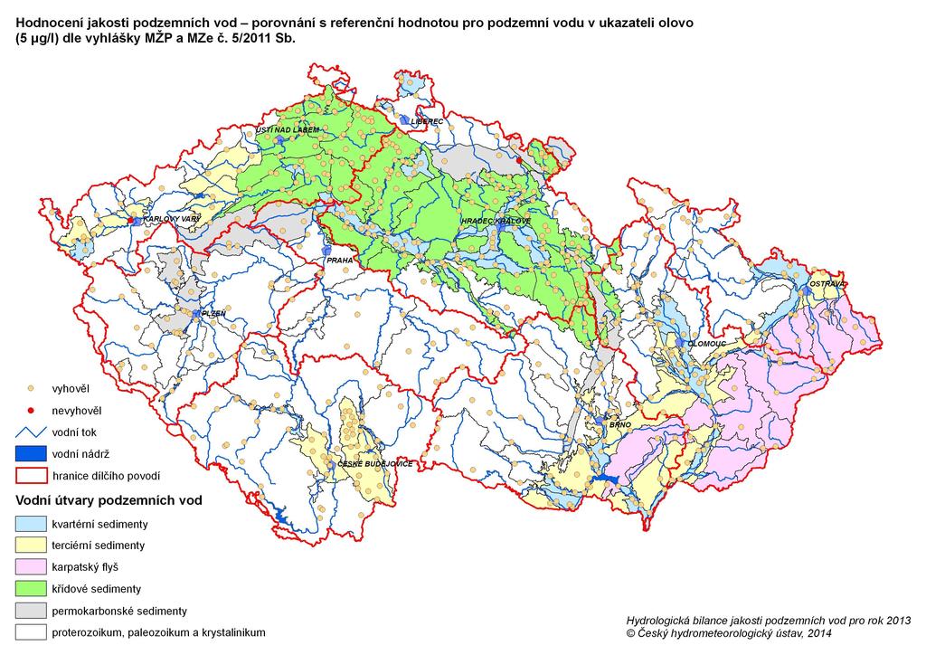 Hydrologická bilance množství a