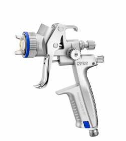 kelímků Potřeba vzduchu: RP: 200 l/min při 2,5 bar; HVLP: 120 l/min při 2 bar SATAminijet 1000 K SATAjet 1000 K "Kompaktní" průmyslová pistole Ideální k