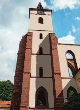 V rámci projektových prací (2016 2017) na akci Obnova Svatoprokopského poutního místa také řešíme opravu gotického torza s věží.