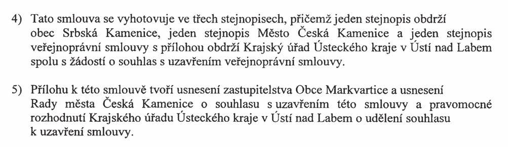 Strana 149 Věstník právních předpisů Ústeckého kraje Částka 3/2015 V České Kamenici dne 4. 3. 2015 V Markvarticích dne 4.