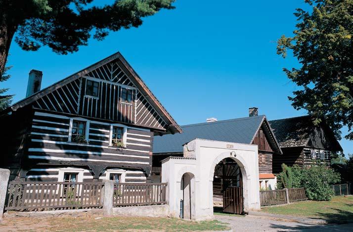 Stfiední âechy Na Kokofiínsku je zachována lidová architektura Nosálov. jsou ob vány spoleãenstvy ÏivoãichÛ, které mají blíïe k otevfien m xerotermním stanovi tím neï k stanovi tím lesním.