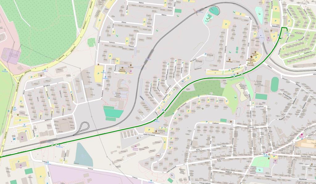 Prodloužení trolejbusové trati Novolíšeňská Jírova Úprava trolejbusových linek: Prodloužení linek 25 a 26 ze zastávky Novolíšeňská do zastávky Jírova Zavádí se obsluha zastávek Bartákova, Rotreklova