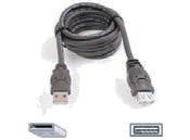 Volitelná zapojení (pokračování) Přehrávání z pamětí flash USB nebo zařízení mass storage Prodlužovací kabel USB (Volitelné příslušenství není přiložen) Použití portu USB Můžete pouze zobrazovat a