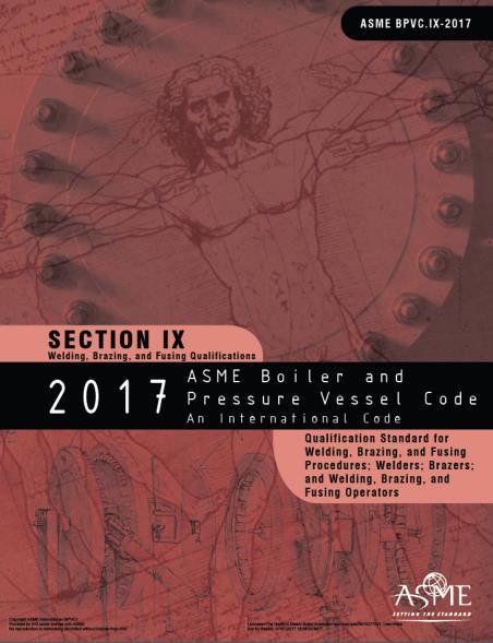 ASME ŠKOLENÍ A WORKSHOPY PRO SVÁŘEČSKÝ PERSONÁL ASME Sec. IX Ed.