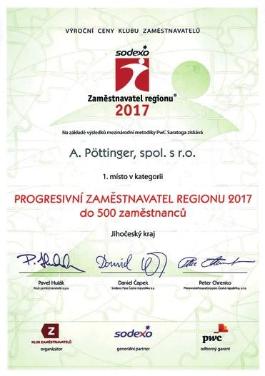 Zdeněk Bílý obchodní zástupce firmy Pöttinger pro Českou a Slovenskou republiku Těšíme se na vaši návštěvu Ing.