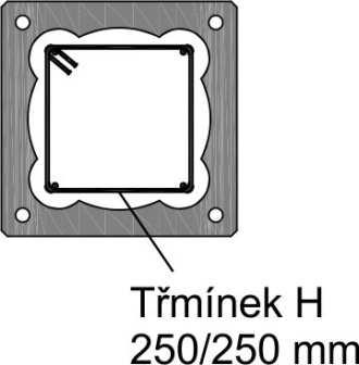 Výška 330 Pilířová tvárnice PT 0/31