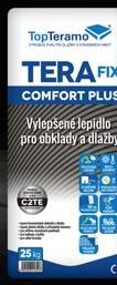 deformovatelné cementové lepidlo s vysokou přídržností se sníženou prašností pro použití v exteriéru i interiéru.