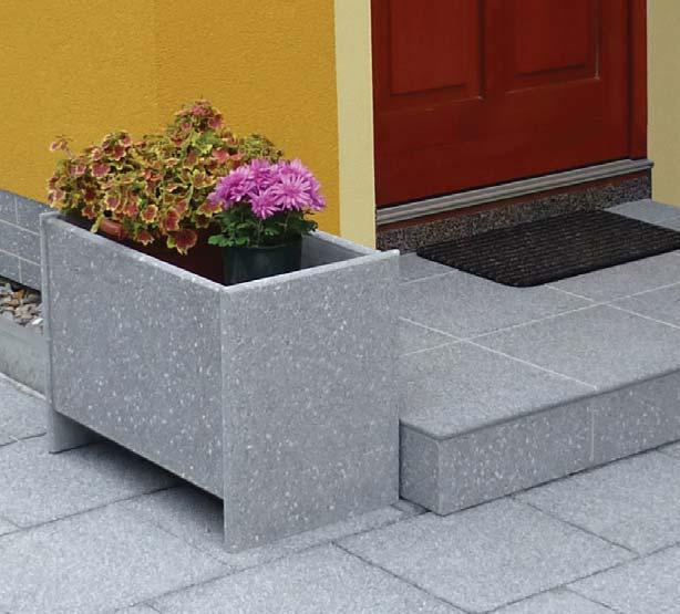 dlažby Granex XL Květináč velikost 2 660 x 395 x 500 16,5 75 barvy a vzory