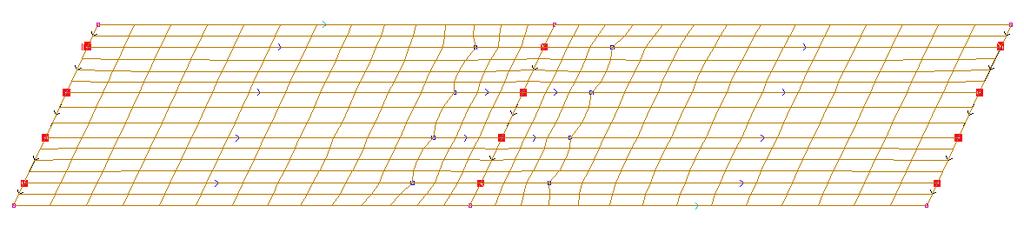 Proveďte Skořepina Úpravy sítě Směrovat dle plochy. Označte po sobě plochu skořepiny a ve směru hodinových ručiček obrysové linie.