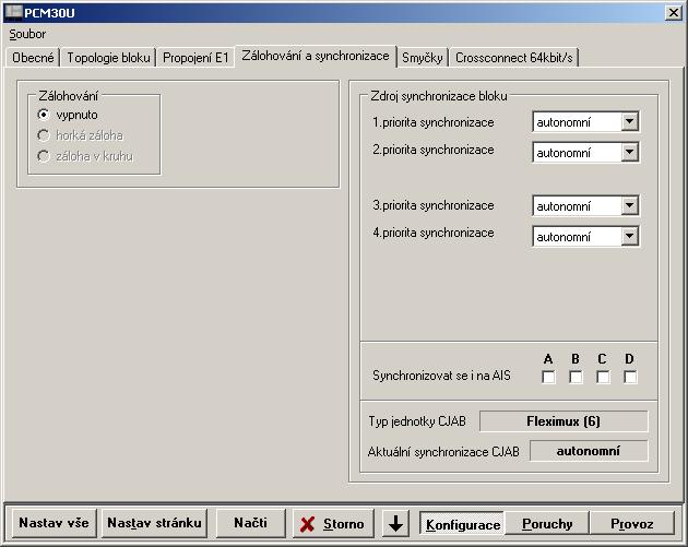 Obr. 2-8 CJAB Synchronizace V obrazovce na Obr.