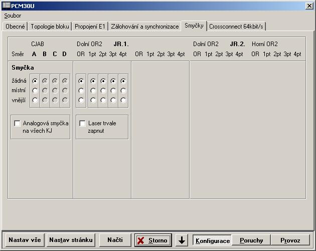 Obr. 4-3 Zapnutí laseru Ad 6) Odpojíme FC patchcord přijímače (K3) relace 1 a do optické cesty vložíme proměnný útlumový článek FVA-60B (pozor na správné nastavení vlnové délky), na článku nastavíme