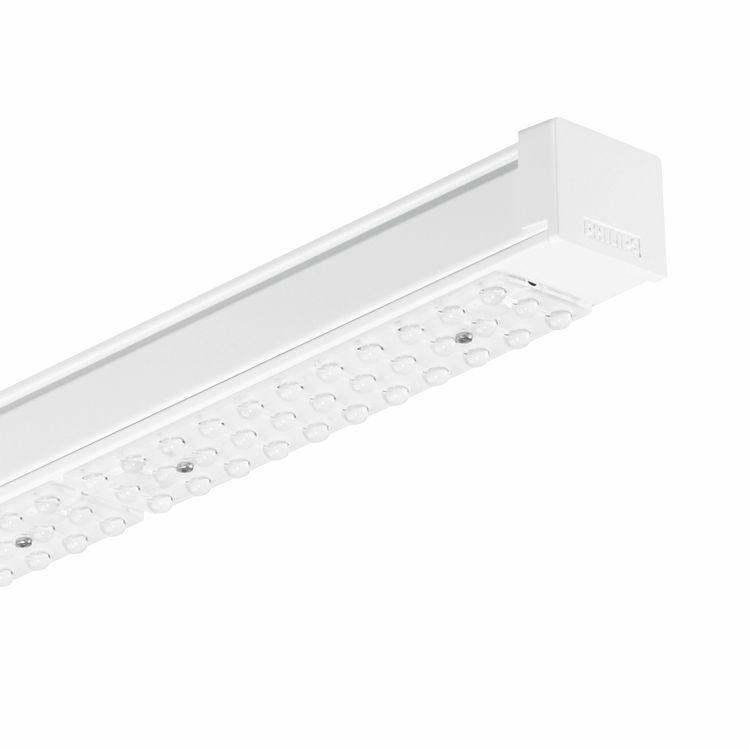 Vlastnosti Vyměnitrelné jednotky LED se středním příkonem Účinnost systému až 138 lm/w Elektrické jednotky LED pro nosné lišty délky T5 a TL-D (vysoký ); výměnné elektrické jednotky LED se stejným