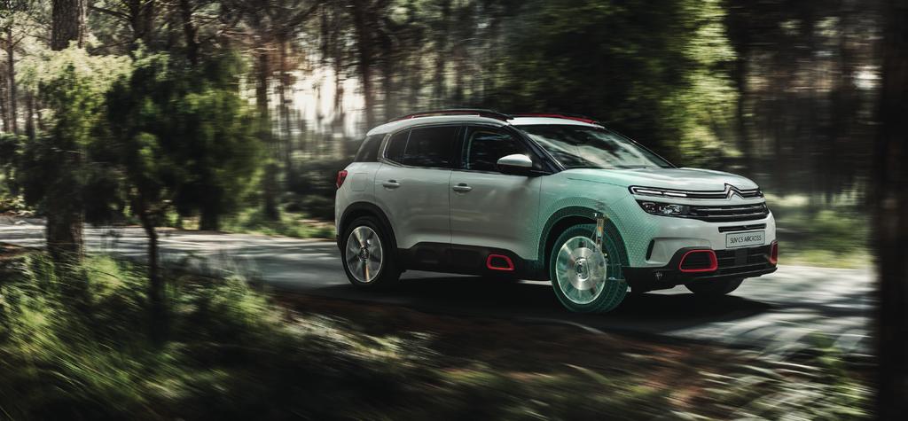 inovace Citroën pro bezkonkurenční pohodlí VÝJIMEČNÁ KVALITA ODPRUŽENÍ Zatímco klasické odpružení tvoří tlumič,