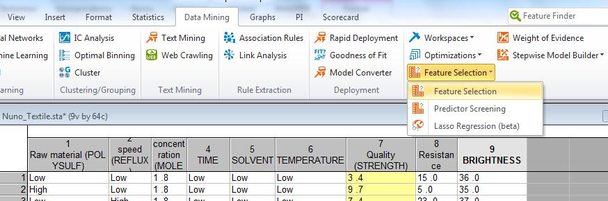 Feature Selection and Variable