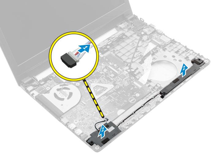 Vložení desky VGA 1 Vložte desku VGA do slotu v počítači. 2 Utáhněte šroub, který připevňuje desku VGA k počítači. 3 Připojte kabel desky VGA do konektoru na desce VGA.