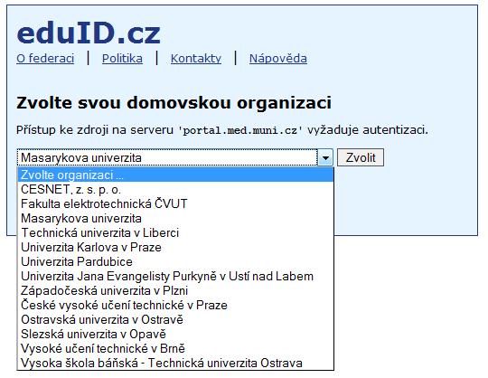 Federativní single-sign-on autentizační rámec umožňující