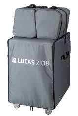 LUCAS 2K Roller Bag Sada moderních ochranných obalů ve tmavě šedém