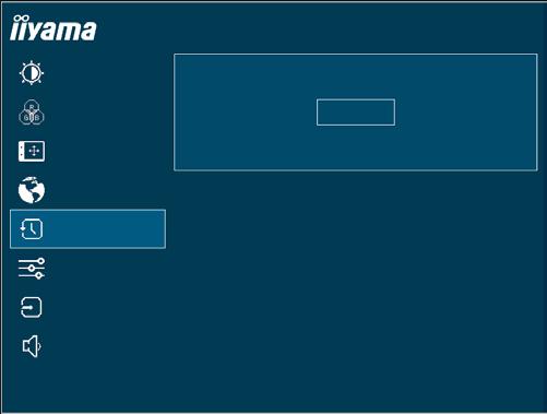 Reset Recall Regulace obrazu Vyvolat všechny?