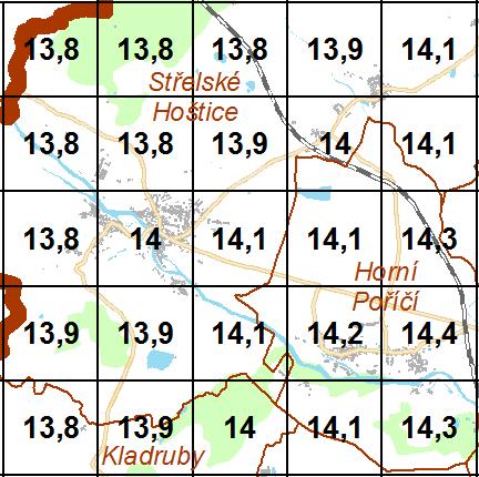 II. Charakteristika současného stavu životního prostředí v dotčeném území 1. Ovzduší a klima Klimatické faktory V ČR se vyskytují tři klimatické oblasti: teplá, mírně teplá a chladná.