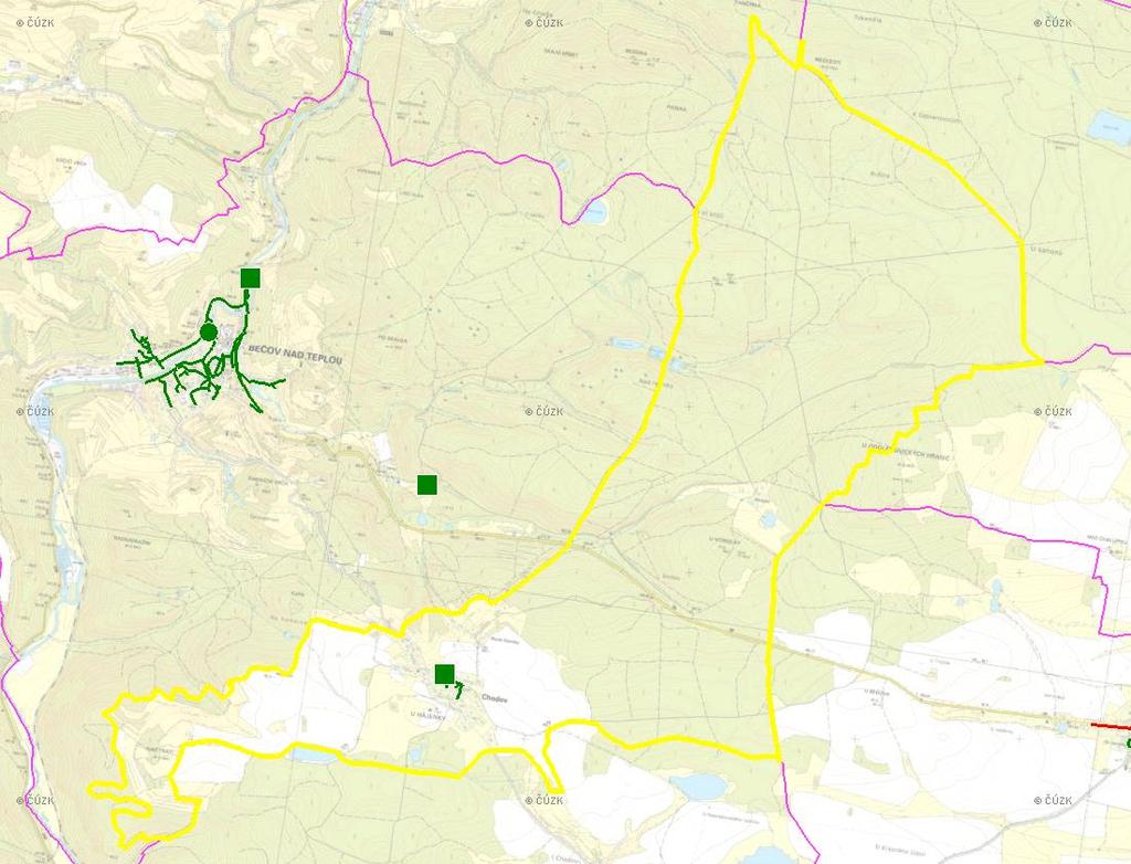 (karta obce: CZ41_38_1) E. KANALIZACE A ČOV E.1 ZÁKLADNÍ ÚDAJE Základní parametry: Ozn.: Jednotky: Rok: 22 25 21 215 Počet všech obyv. napoj. na kanal. Nk obyvatel 4 4 41 47 Počet obyv.