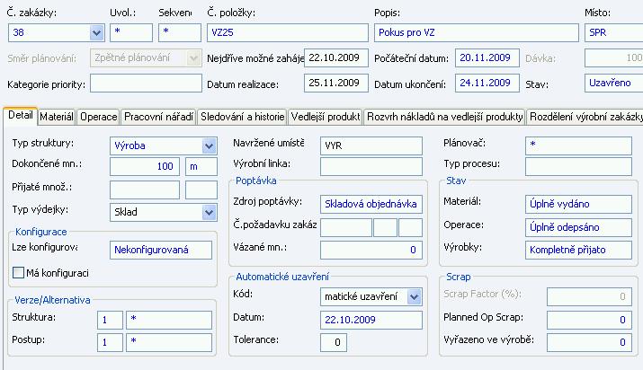 UTB ve Zlíně, Fakulta managementu a ekonomiky 49 Obrázek 6 Plán náběhů I (interní materiály Spur a.s.