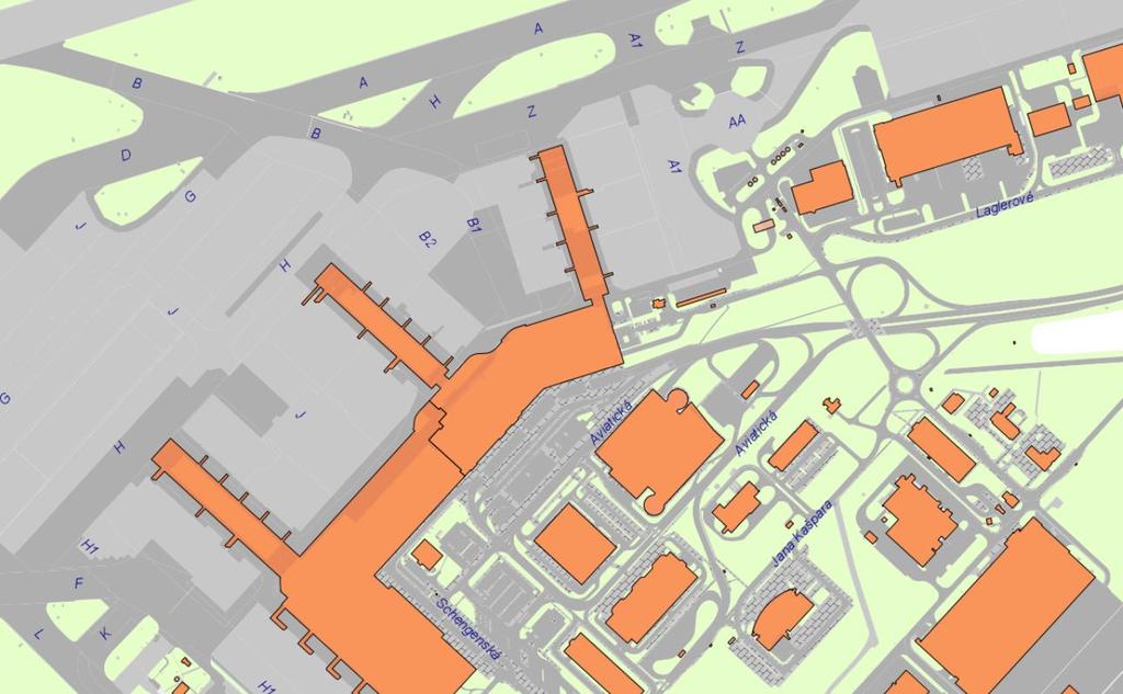 LETIŠTĚ PRAHA/RUZYNĚ VACLAV HAVEL AIRPORT PRAGUE Specifikace zadání investičního záměru Designový návrh a studie proveditelnosti VIP salónků T1, Terminál 1, letiště Praha/Ruzyně Hlavním účelem