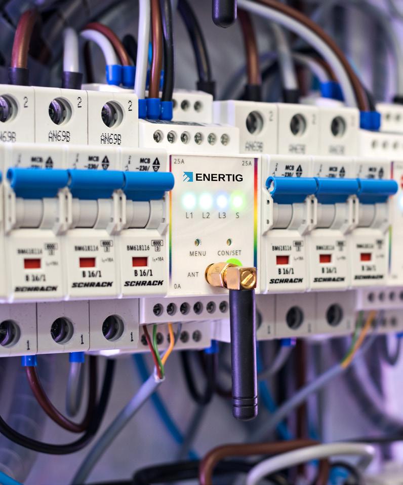 Funkce a přínosy Smart Grid System Vám umožní Co je to smart metering Sledovat aktuální přehled o spotřebě přes Klientský portál ENERTIG. Vysokou přesnost měření.