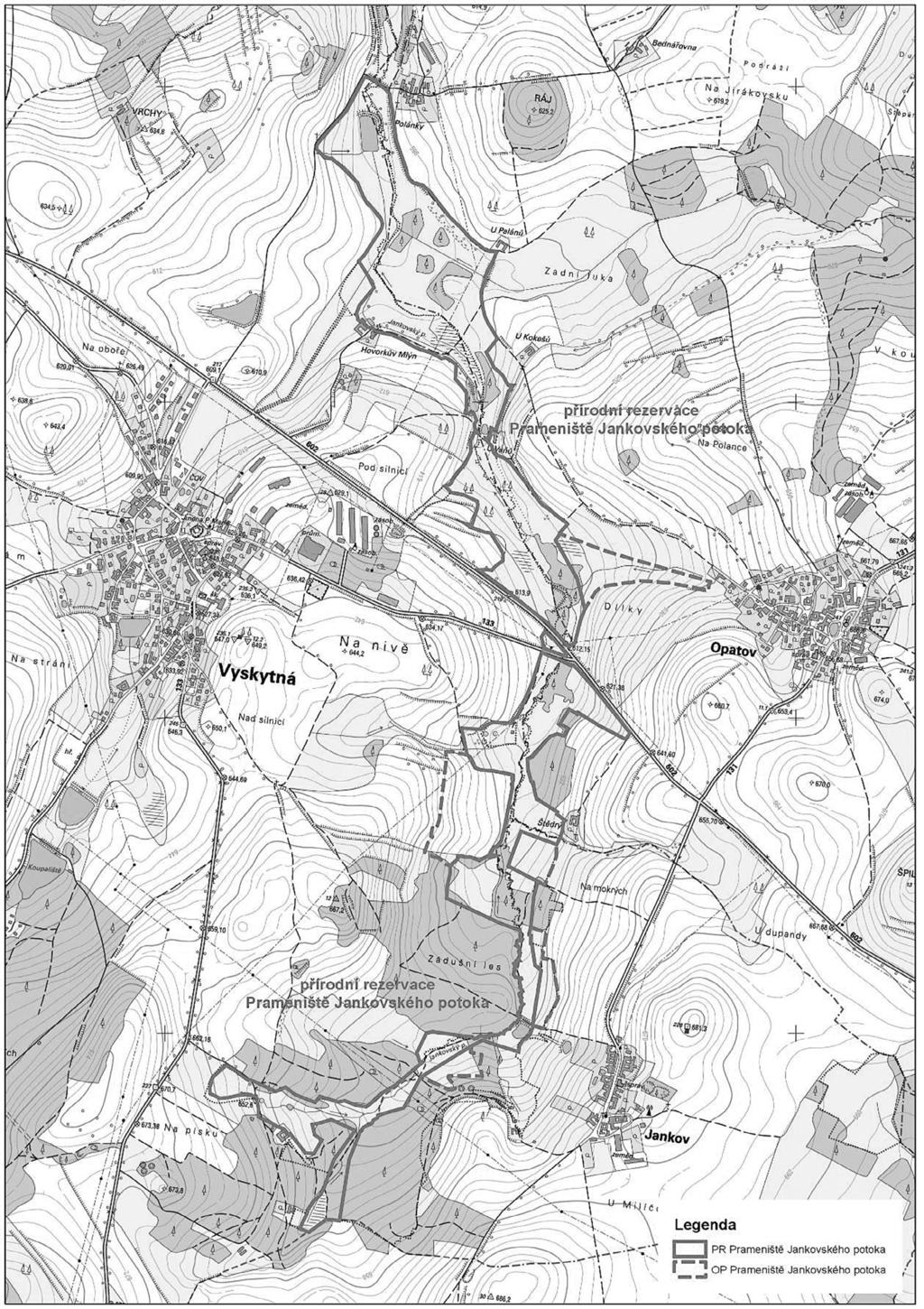 Strana 33 Věstník právních předpisů Kraje Vysočina Částka 3/2018 Příloha č. 3 k nařízení Kraje Vysočina č.